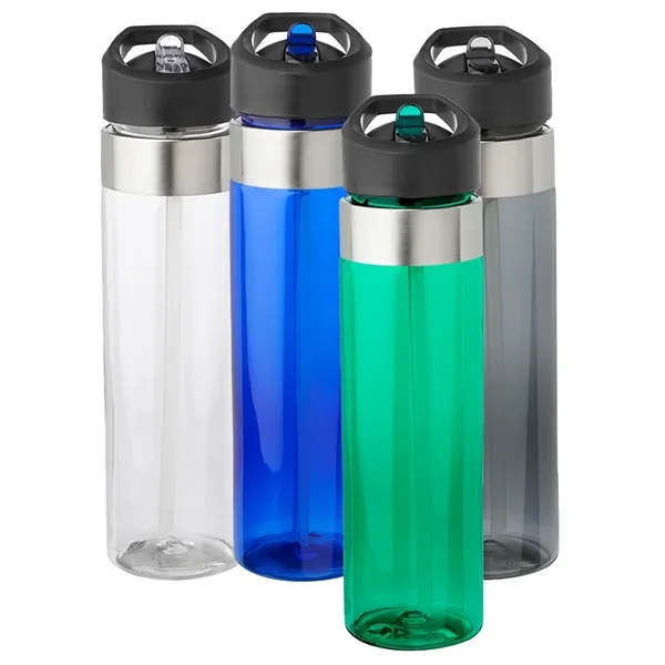 Translucent plastic bottle of 24 oz. capacity and imprint option... from ASI 37218 Athena Promo (tm)