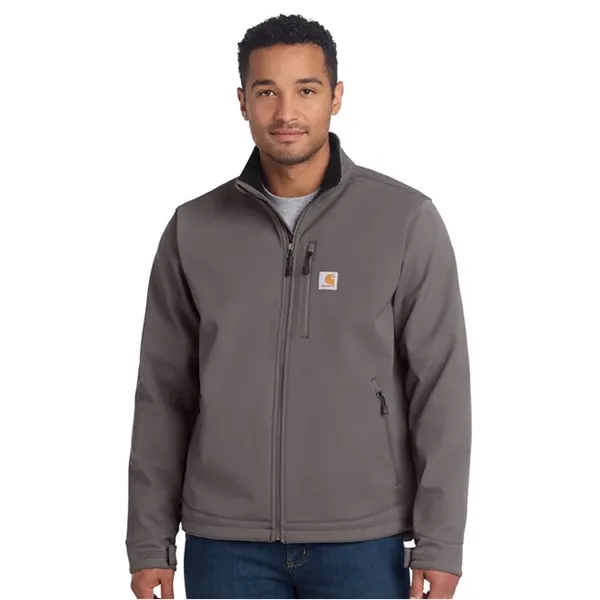 Heavyweight Carhartt soft shell jacket made for tough weather and branded... from ASI 72657 Active Life Promo / Active Life