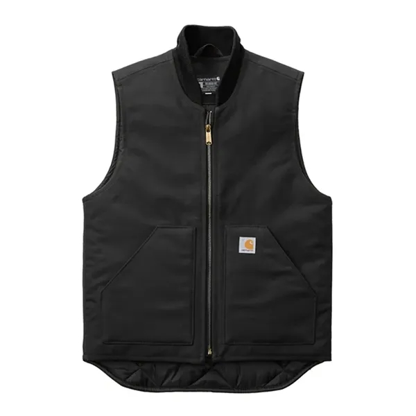 Insulated Carhartt duck vest built for outdoor crews and branded workwear... from ASI 72657 Active Life Promo / Active Life