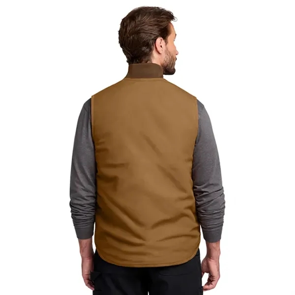 Insulated Carhartt duck vest built for outdoor crews and branded workwear... from ASI 72657 Active Life Promo / Active Life