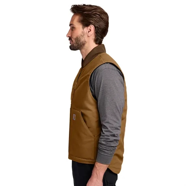 Insulated Carhartt duck vest built for outdoor crews and branded workwear... from ASI 72657 Active Life Promo / Active Life