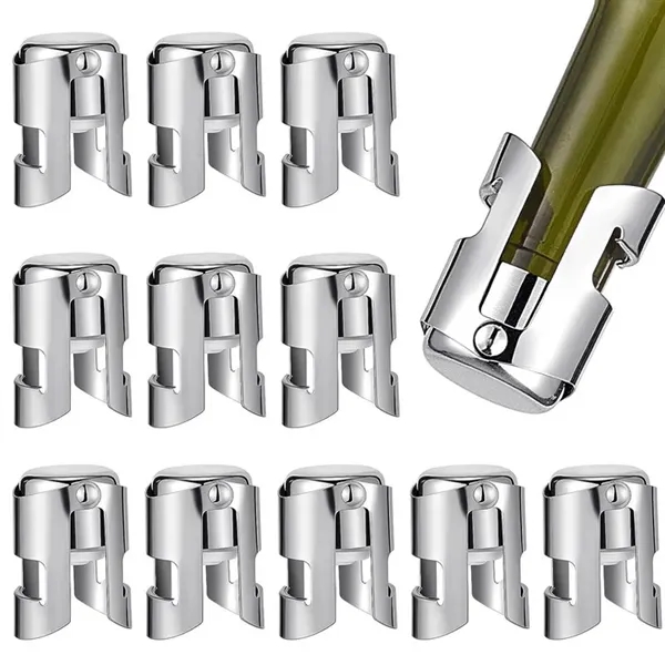 Premium steel wine stopper: stylish, airtight, and customizable for branding.... from ASI 98766 Yanlee Trading Co Ltd