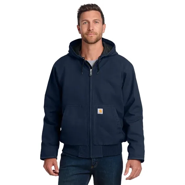 Heavy-duty Carhartt jacket built for cold weather work and branded outerwear.... from ASI 72657 Active Life Promo / Active Life