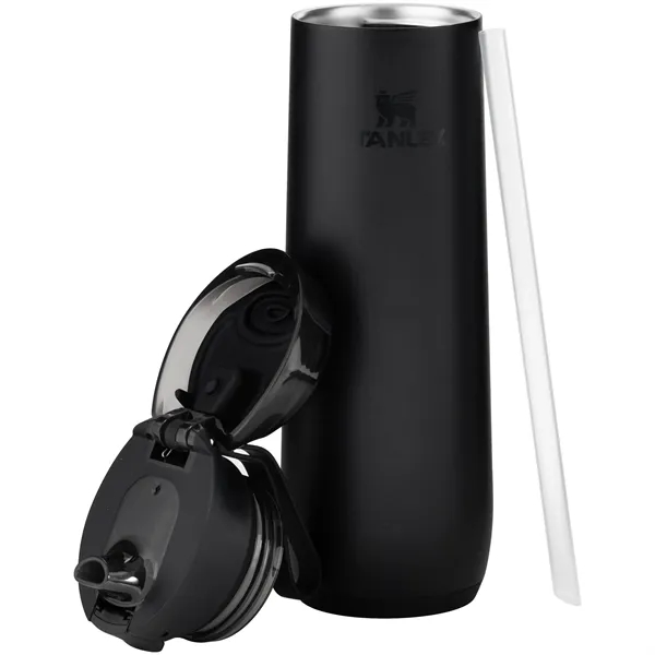 20 oz insulated stainless steel water bottle with flip straw lid,... from ASI 51197 ETS Express, LLC