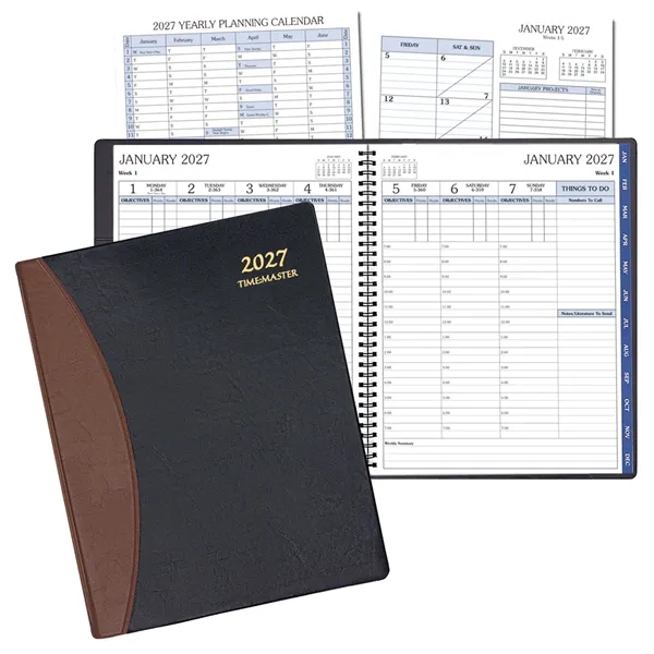 Time management planner with Carriage vinyl cover.... from ASI 76575 Payne Publishers Inc / Payne Publishers