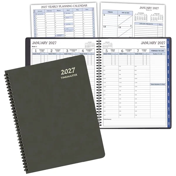 Wire-bound, time management planner with Canyon cover.... from ASI 76575 Payne Publishers Inc / Payne Publishers