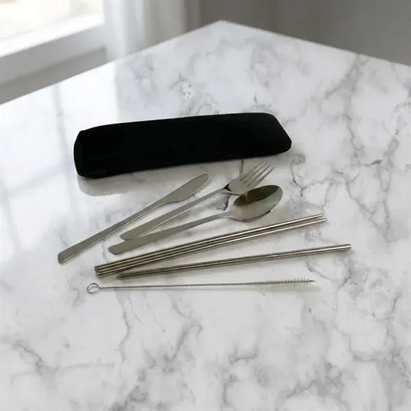 Sustainably dine anywhere with the compact Reusables To-go Kit, your eco-friendly... from ASI 98766 Yanlee Trading Co Ltd