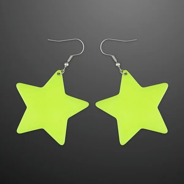 Glow Star Earrings 1-Pair... from ASI 34194 ALightPromos