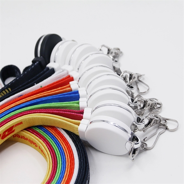 3-in-1 round lanyard charging cable with a 2-in-1 micro-USB + lightning... from ASI 37218 Athena Promo (tm)