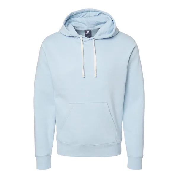 Triblend hooded pullover sweatshirt, coverstitched throughout, with a front pouch pocket... from ASI 84358 S&S Activewear
