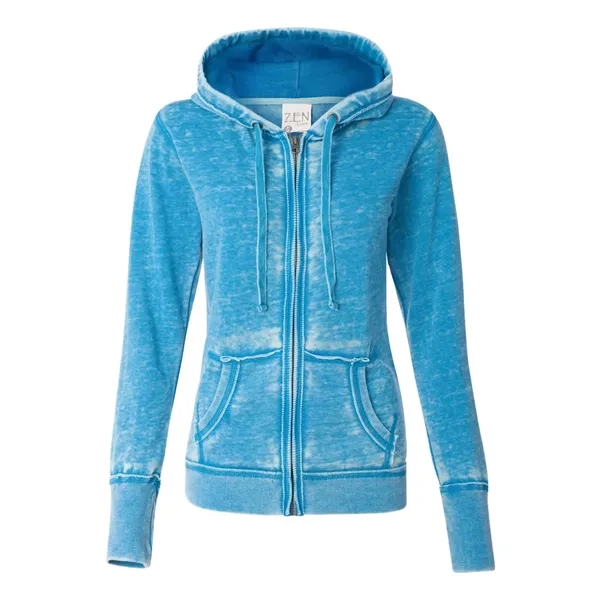 Women's full-zip hooded sweatshirt. Blank product.... from ASI 84358 S&S Activewear