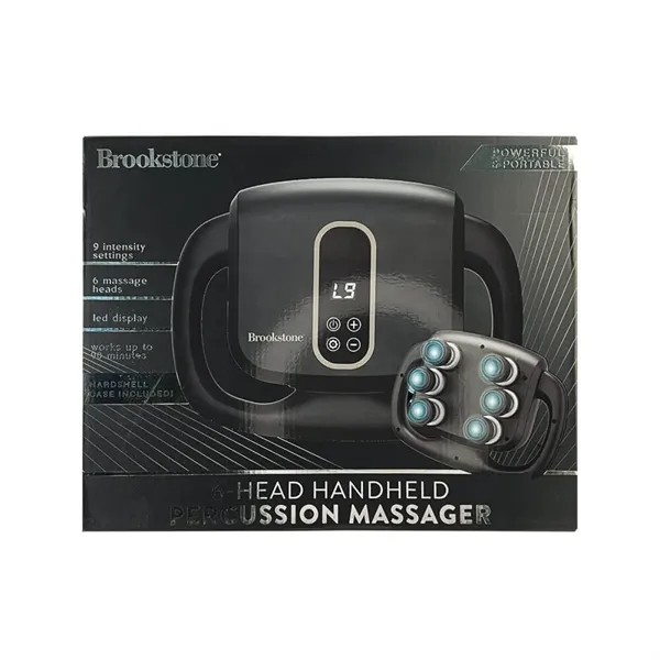 This 6-Head Handheld Percussion Massager from Brookstone is the perfect gift... from ASI 61005 Hirsch Gift Inc