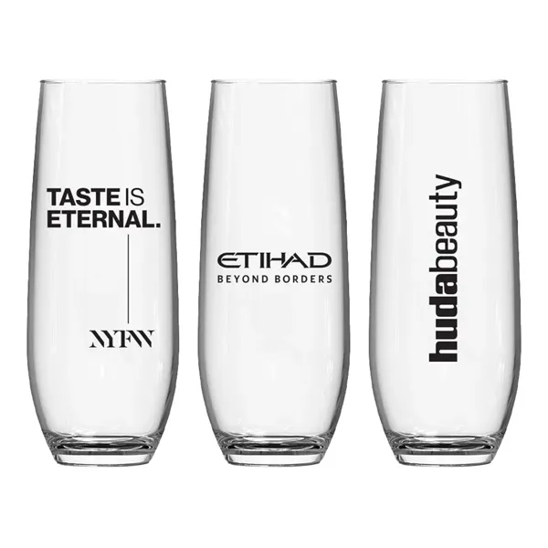 9oz Stemless Champagne Flute Glass... from ASI 88060 Snugz/USA Inc