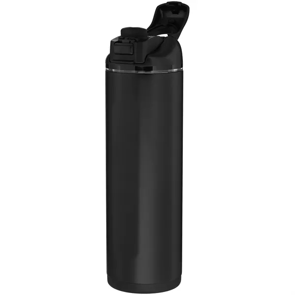24 oz stainless steel water bottle with dual lid, straw and... from ASI 51197 ETS Express, LLC
