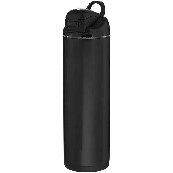 24 oz stainless steel water bottle with dual lid, straw and... from ASI 51197 ETS Express, LLC