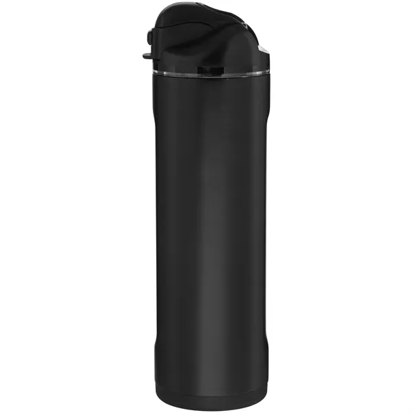 24 oz stainless steel water bottle with dual lid, straw and... from ASI 51197 ETS Express, LLC