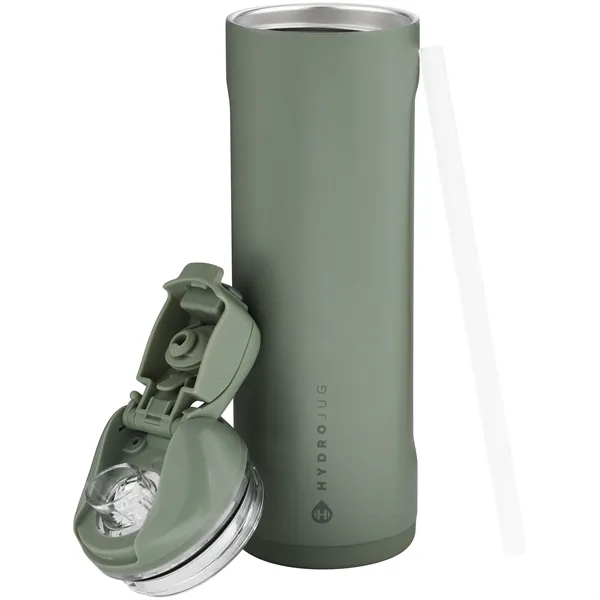 24 oz stainless steel water bottle with dual lid, straw and... from ASI 51197 ETS Express, LLC