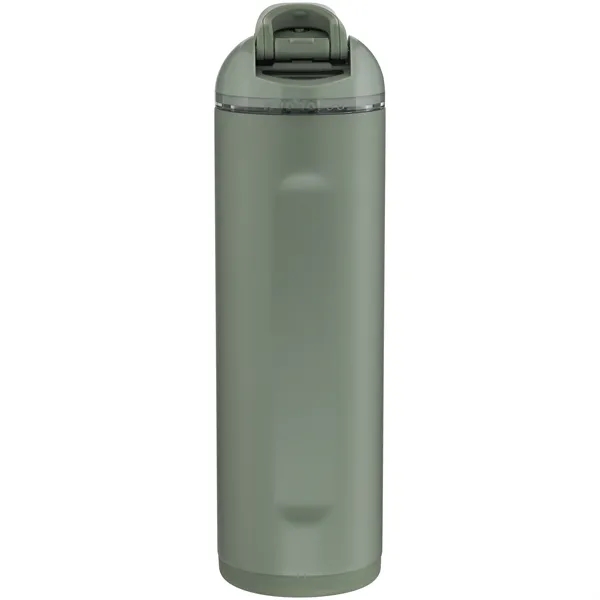 24 oz stainless steel water bottle with dual lid, straw and... from ASI 51197 ETS Express, LLC