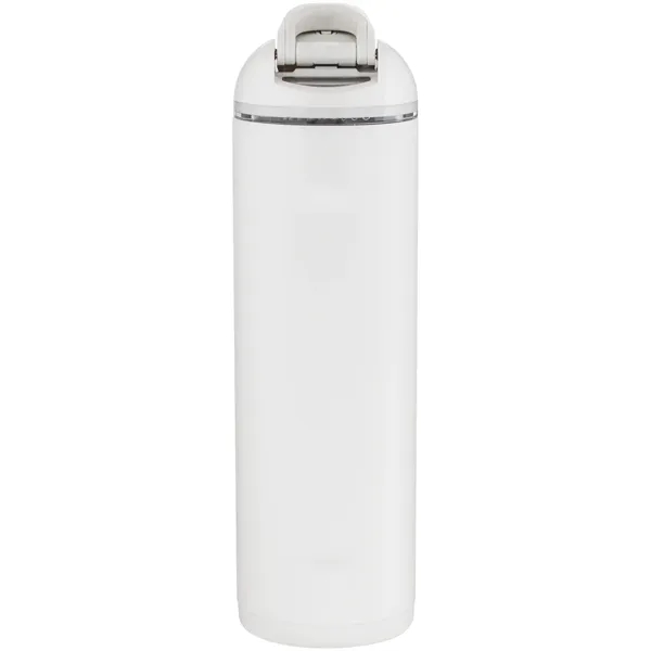24 oz stainless steel water bottle with dual lid, straw and... from ASI 51197 ETS Express, LLC