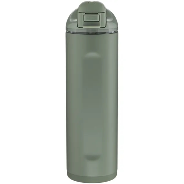 24 oz stainless steel water bottle with dual lid, straw and... from ASI 51197 ETS Express, LLC