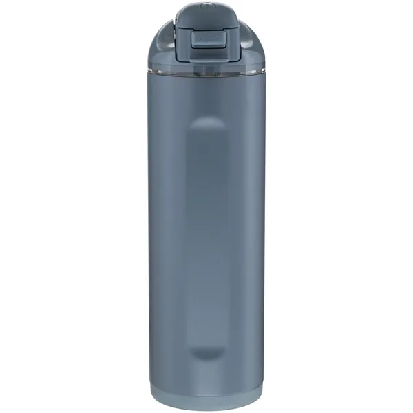 24 oz stainless steel water bottle with dual lid, straw and... from ASI 51197 ETS Express, LLC