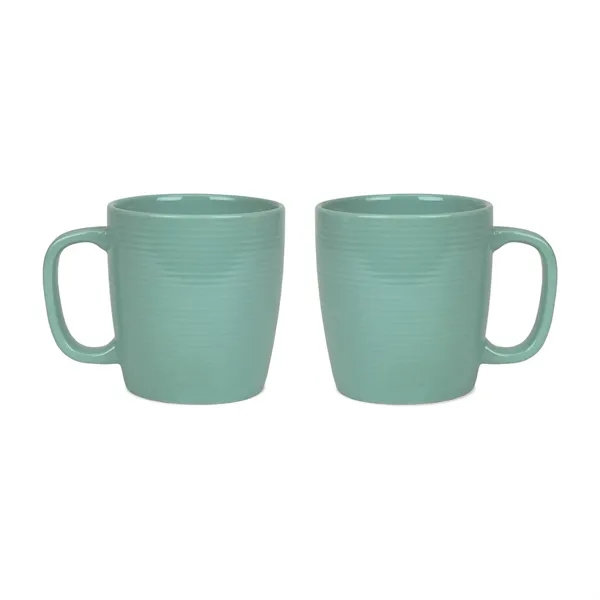 13oz ceramic Groove mug.... from ASI 52475 Xpres LLC