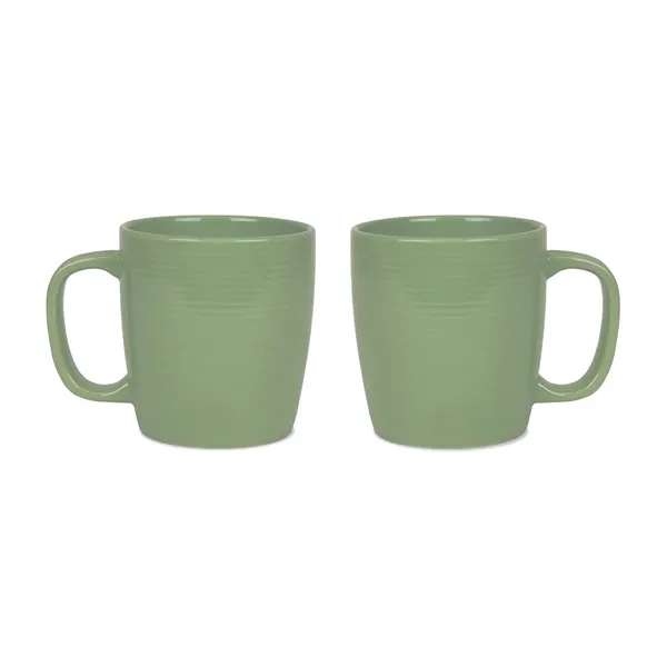 13oz ceramic Groove mug.... from ASI 52475 Xpres LLC