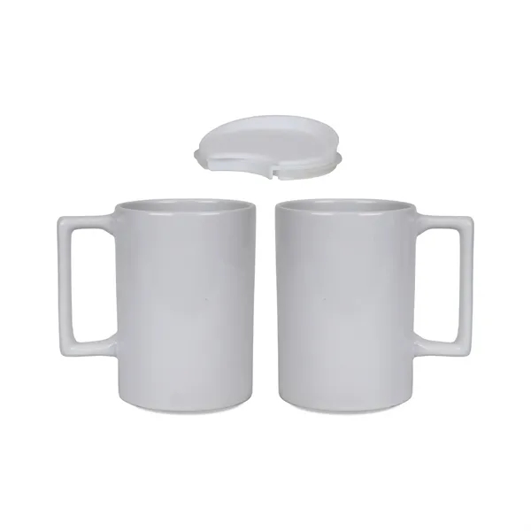 16oz Cantina ceramic travel mug.... from ASI 52475 Xpres LLC