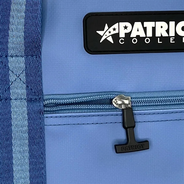 The new and improved Patriot Cooler Frozt Tote Bag is the... from ASI 61005 Hirsch Gift Inc / Patriot