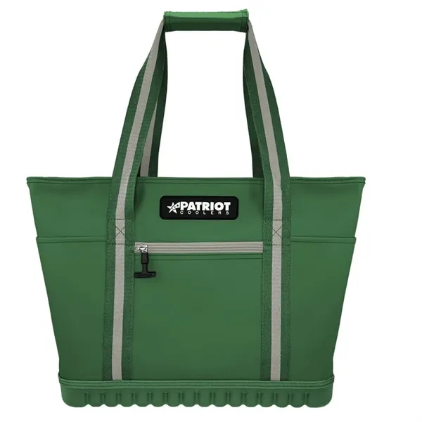 The new and improved Patriot Cooler Frozt Tote Bag is the... from ASI 61005 Hirsch Gift Inc / Patriot