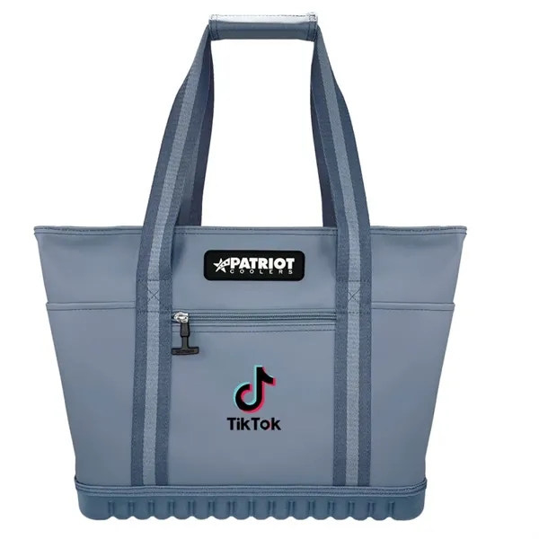The new and improved Patriot Cooler Frozt Tote Bag is the... from ASI 61005 Hirsch Gift Inc / Patriot