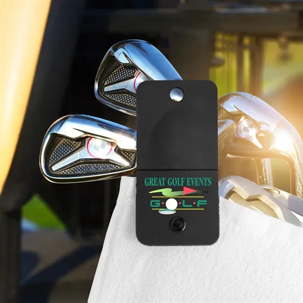 Magnet Golf Towel Clip... from ASI 68507 The Magnet Group