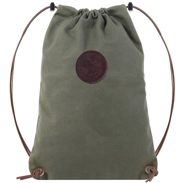 USA Made Book Bag made from durable 15-ounce canvas and leather... from ASI 46170 Compass Industries Inc