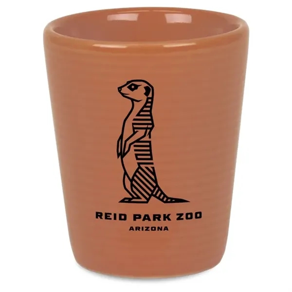 2oz ceramic Groove shot glass.... from ASI 52475 Xpres LLC