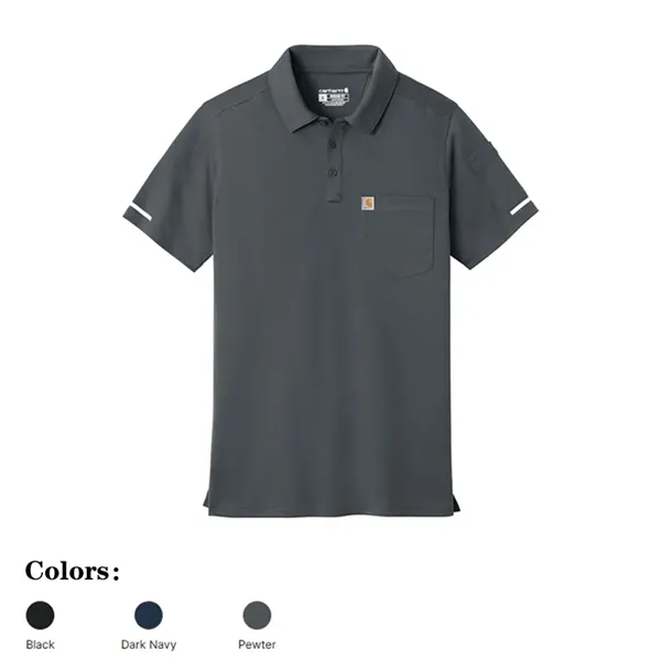 Durable Carhartt performance polo made for responders, field crews and custom... from ASI 72657 Active Life Promo / Active Life