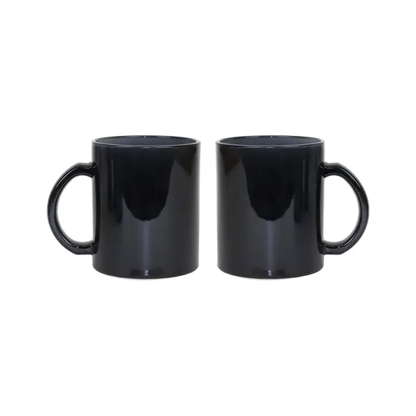 12oz colorful glass Menagerie mug.... from ASI 52475 Xpres LLC