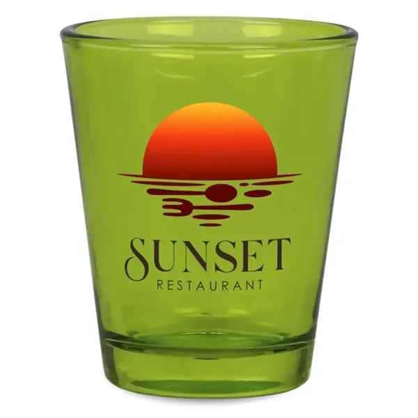 2oz colorful Menagerie shot glass.... from ASI 52475 Xpres LLC