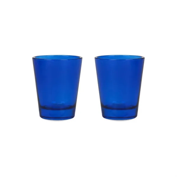 2oz colorful Menagerie shot glass.... from ASI 52475 Xpres LLC