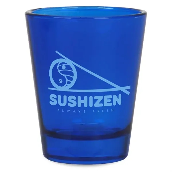 2oz colorful Menagerie shot glass.... from ASI 52475 Xpres LLC