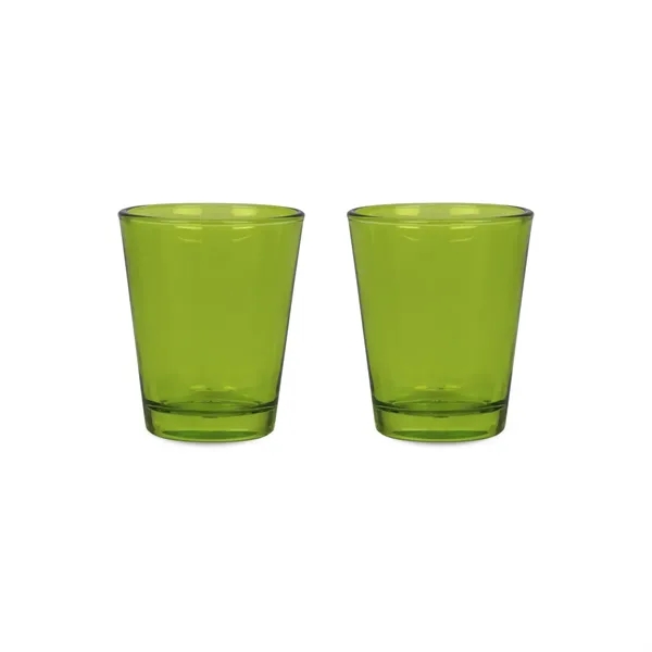 2oz colorful Menagerie shot glass.... from ASI 52475 Xpres LLC