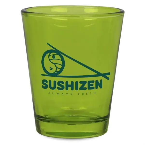 2oz colorful Menagerie shot glass.... from ASI 52475 Xpres LLC