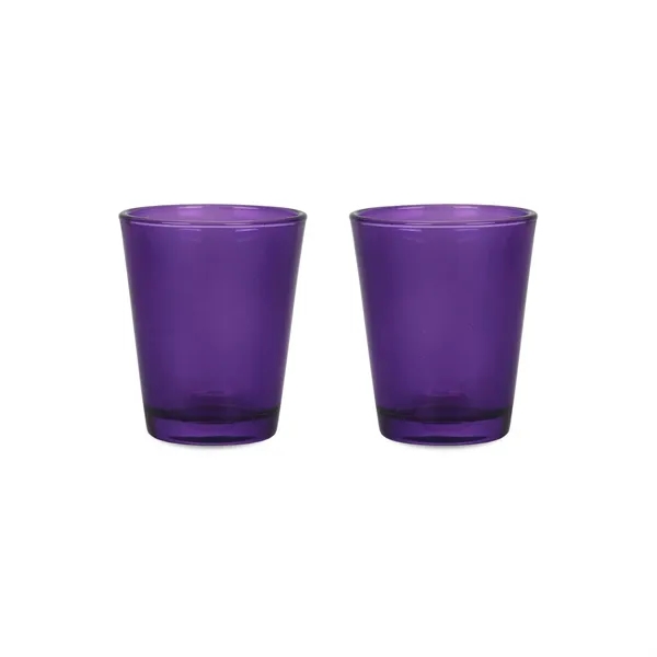 2oz colorful Menagerie shot glass.... from ASI 52475 Xpres LLC