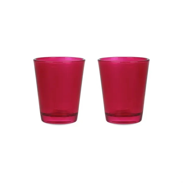 2oz colorful Menagerie shot glass.... from ASI 52475 Xpres LLC