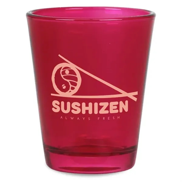 2oz colorful Menagerie shot glass.... from ASI 52475 Xpres LLC