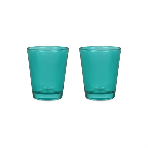 2oz colorful Menagerie shot glass.... from ASI 52475 Xpres LLC