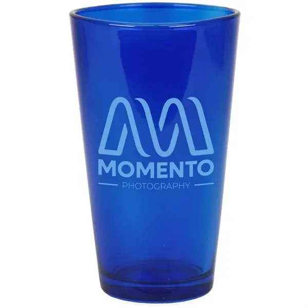 17oz colorful glass Menagerie pint glass.... from ASI 52475 Xpres LLC