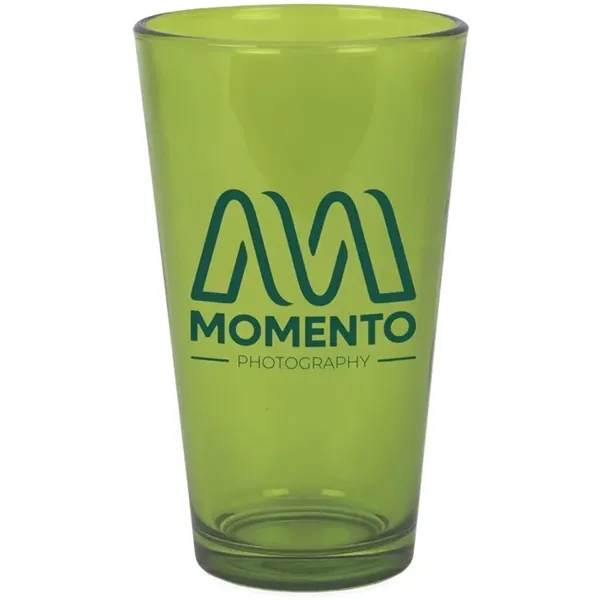 17oz colorful glass Menagerie pint glass.... from ASI 52475 Xpres LLC