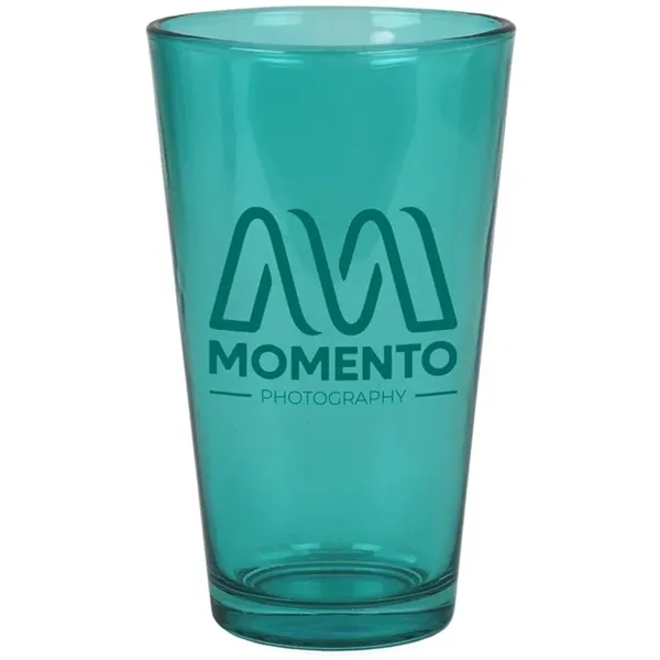 17oz colorful glass Menagerie pint glass.... from ASI 52475 Xpres LLC