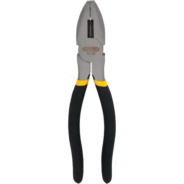 The Stanley Linesman Plier is quite durable with its hardened cutting... from ASI 41561 Brand Box USA, LLC