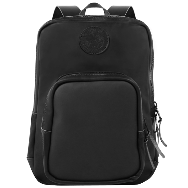 USA Made Book Bag made from durable 15-ounce canvas and leather... from ASI 46170 Compass Industries Inc